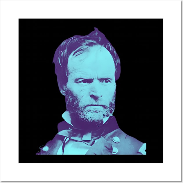 General William Tecumseh Sherman Wall Art by Desert Owl Designs